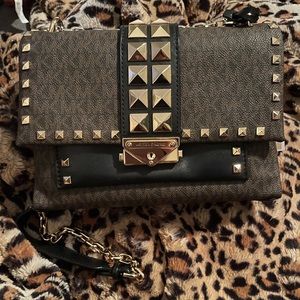 Michael Kors CeCe chain grommet bag